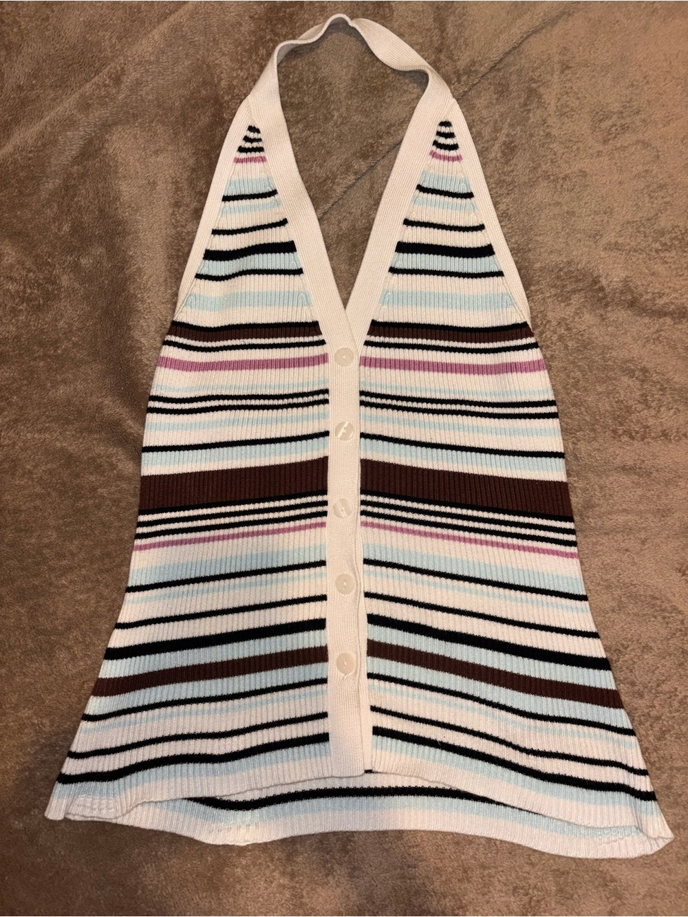 Halter Knit Top